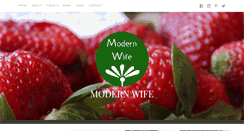 Desktop Screenshot of modernwife.com