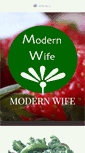 Mobile Screenshot of modernwife.com