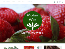 Tablet Screenshot of modernwife.com